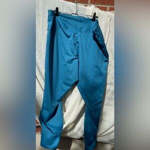 REI Co-op 
Lightweight Base Layer Tights. Size 1X. Color Tidal Blue Heather.